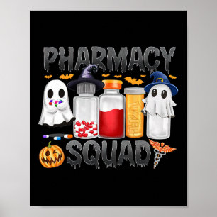 Poster Especialista em Medicina Farmacêutica Spookacy Squ