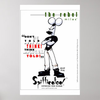 Pôster Especificado - O Rebelde