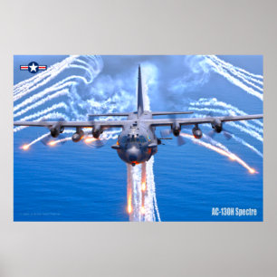 POSTER ESPECTRO AC-130H