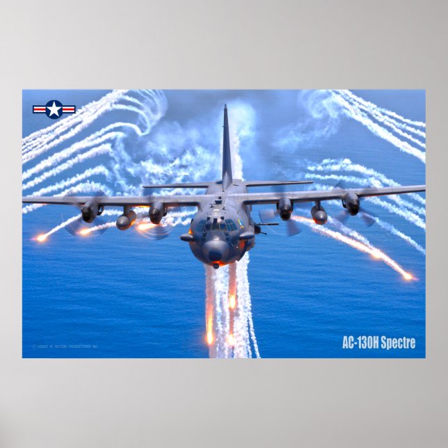 POSTER ESPECTRO AC-130H (Frente)