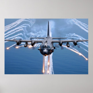 Poster Espectro AC-130H