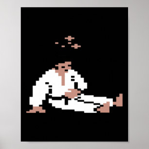 Poster Espectro de alcance do estômago Karate Ik+ C64