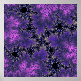 Pôster Espectro Roxo Metálico