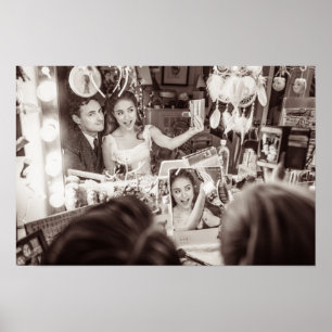 Poster Espelho de bastidores