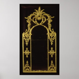 Poster Espelho de Chippendale, c.1750