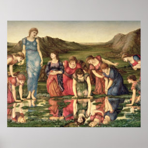 Poster Espelho de Vênus, 1870-76 (óleo na canvas)