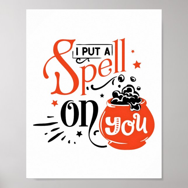 Poster Espelho Que Te Coloquei Na Época De Halloween Spoo (Frente)