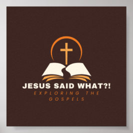 Poster Espelhos Castanhos Focados