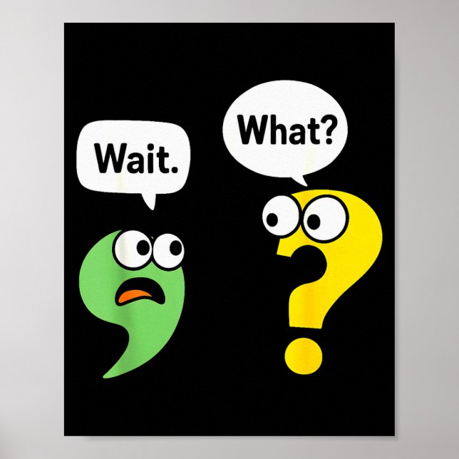 Poster Espera O Que Piolhos De Gramática  (Frente)