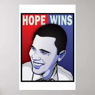 Poster Esperança! - Barack Obama Presidente dos EUA