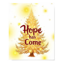 Esperança chegou à Arte de Muro de Natal