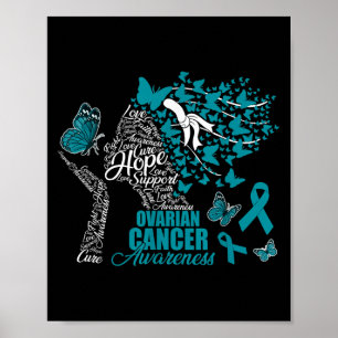 Poster Esperança de amor puro conhecimento do Câncer de o