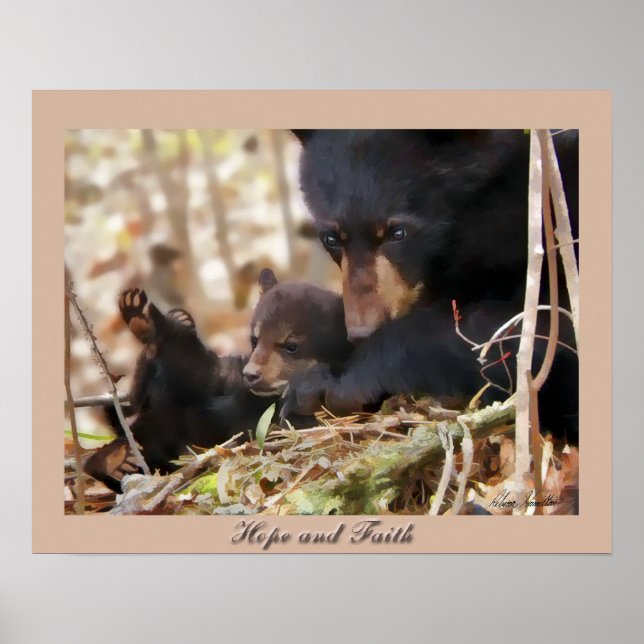Poster Esperança e fé (Frente)
