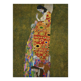 Pôster Esperança II de Gustav Klimt (1907-1908)