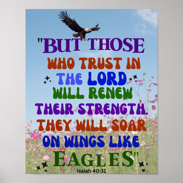 Poster Esperança no Senhor (Frente)