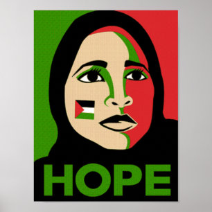 Pôster Esperança para Palestina