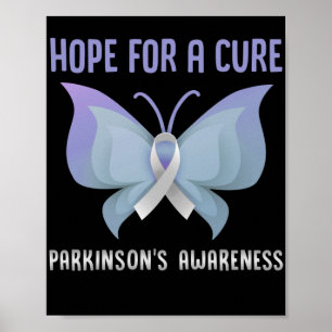 Poster Esperança Por Um Parkinsons Cura Conscientizando