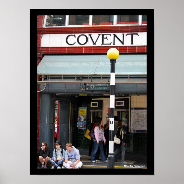 Poster Esperando em Covent (Frente)