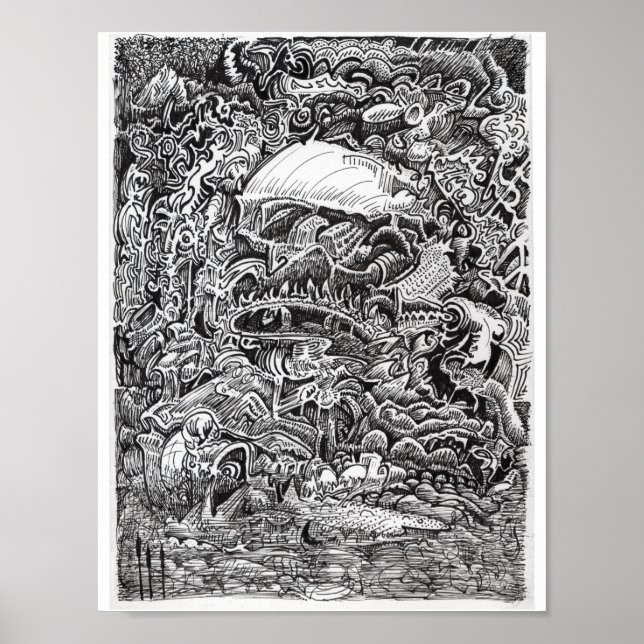 Poster Esperando o Maelstrom (Frente)