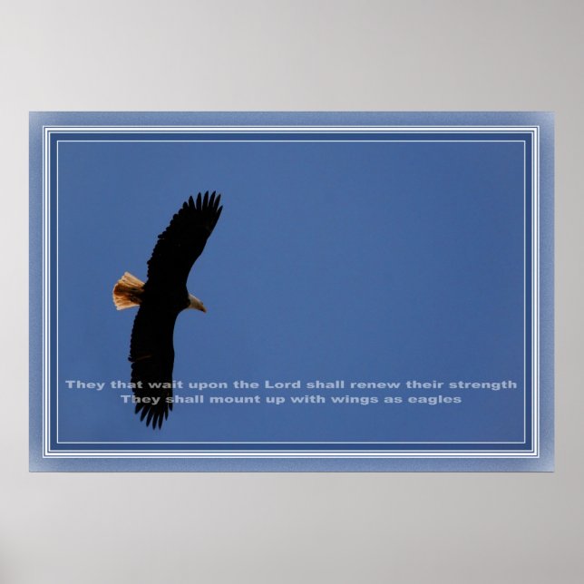 Poster Espere pelo Senhor (Frente)