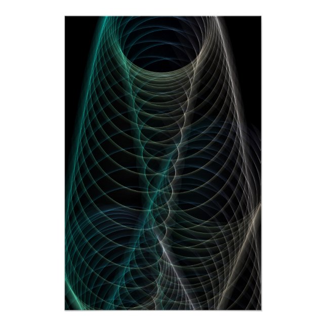 Pôster Espirais infinitos (Frente)