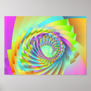 Pôster espiral astral
