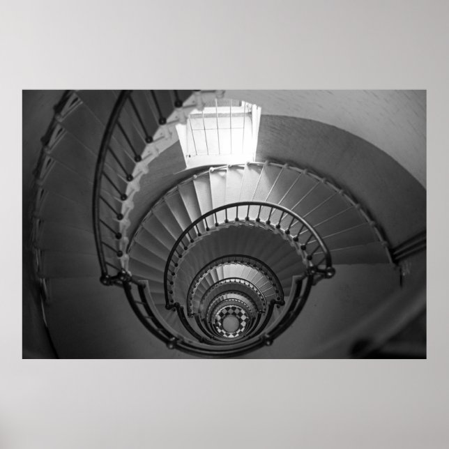 Poster Espiral B&W (Frente)