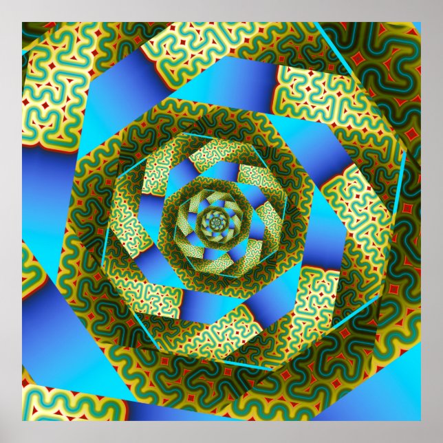 Poster Espiral Circuito (Frente)