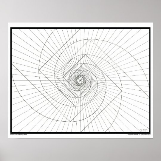 Poster Espiral Da Coloracao De Deosil Fibonacci Da Zazzle Com Br 2 фразы в 1 тематике. zazzle