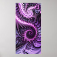 Espiral De Arte Fractal, Roxal, Rosa-Legal, vívida