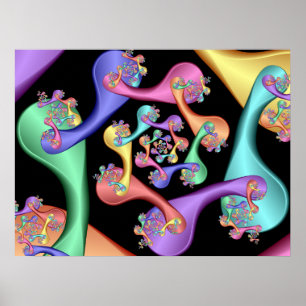 Poster Espiral de Colheres