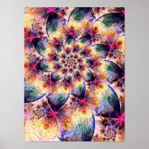 Poster Espiral de Primavera