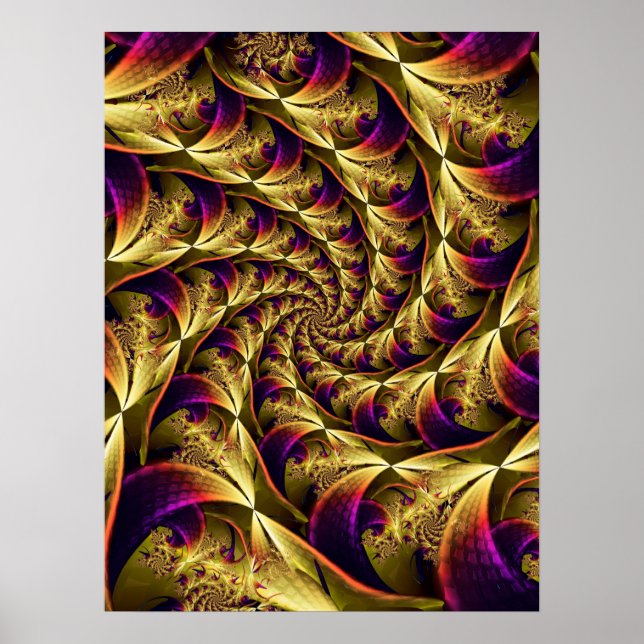 Poster Espiral do ouro (Frente)