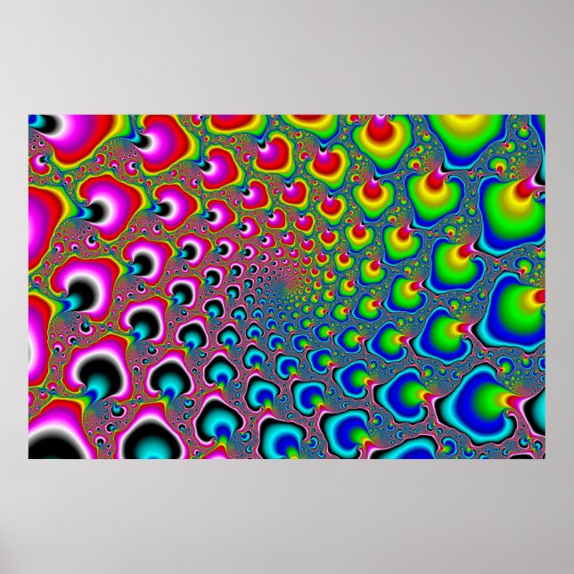 Pôster Espiral Inversa (Frente)