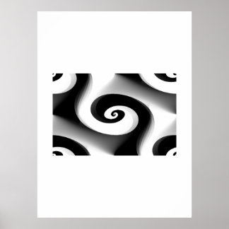 Poster espiral logarítmica vx