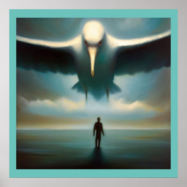 Poster Espírito Animal Albatroz 1 (Frente)