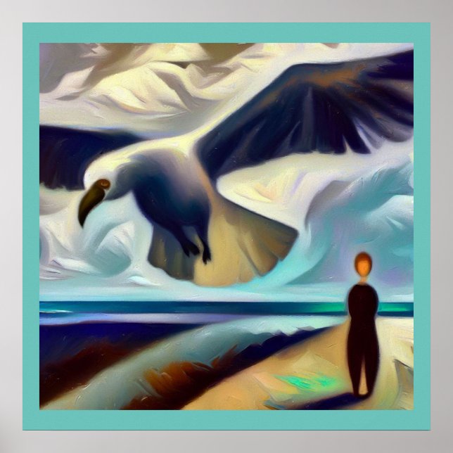 Poster Espírito Animal Albatroz 3 (Frente)