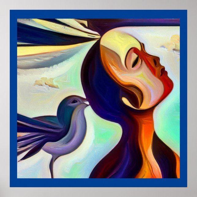 Poster Espírito Animal Hummingbird 2 (Frente)