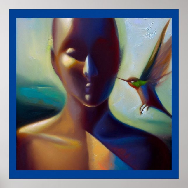 Poster Espírito Animal Hummingbird 3 (Frente)