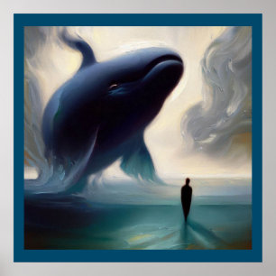 Poster Espírito Baleia Animal 2