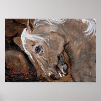 Poster Espírito da Canvas Impressa Mustang