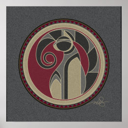 Poster Espírito Da cinza De Gato