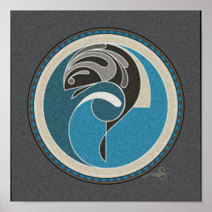 Poster Espírito Das cinzas De Peixe