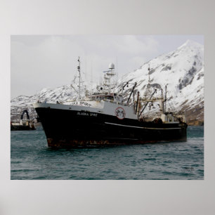 Pôster Espírito de Alaska, F.C.A. Fishing Traineira