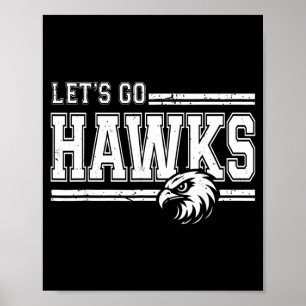 Poster Espírito de Equipe de Fã de Esportes da Escola de