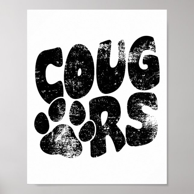 Poster Espírito de Equipe Fã de Esportes Escolares de Fut (Frente)