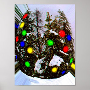Pôster espírito de Natal capturado