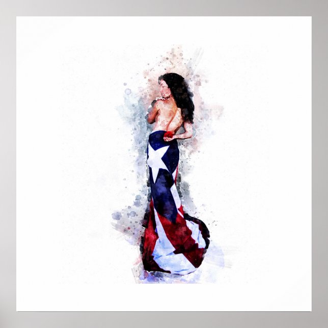 Pôster Espírito de Porto Rico (Frente)