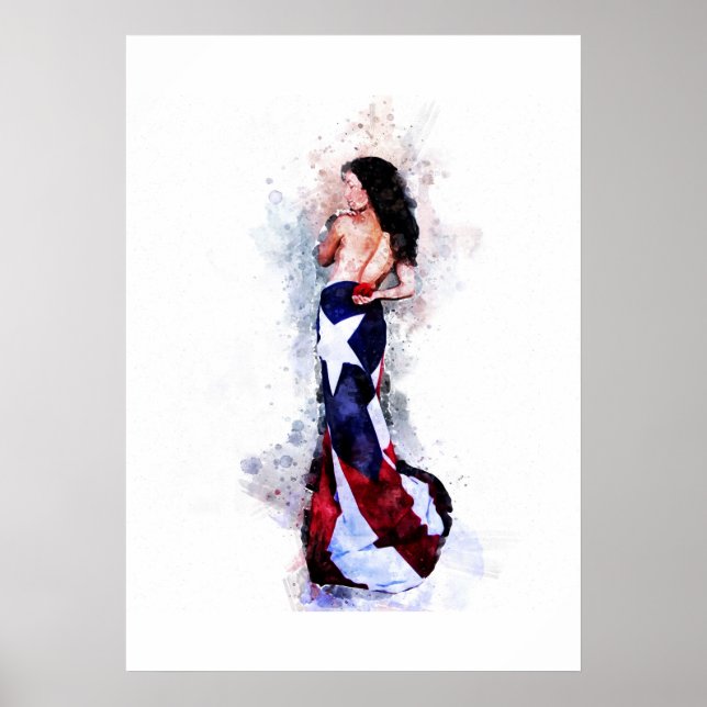 Pôster Espírito de Porto Rico (Frente)