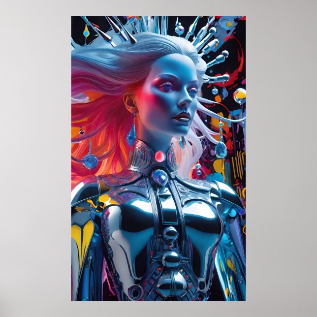 Poster Espírito do Distanciamento Tecnológico (Frente)